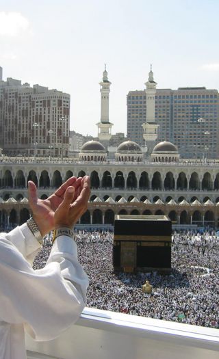 Er troen til muslimene på bildet basert på profeten Muhammeds lære?