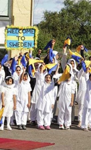 Muslimenes hverdag, ikke helt sammenlignbart.