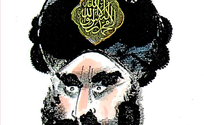 Muhammed-tegningen av Kurt Westergaard som muslimene ikke tåler synet av - de blir "krenket".
