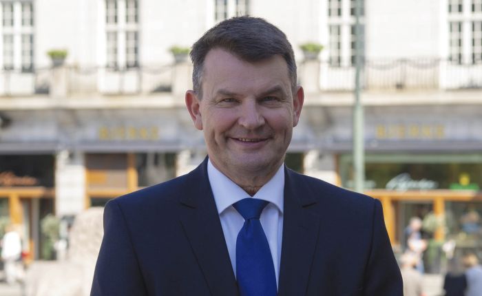 Den nye justisministeren, Tor Mikkel Wara: «FrP vil ikke støtte muslimske trossamfunn. Det er bare å si nei. Ferdig med det.» Foto: Bjørn Inge Bergestuen - FrP