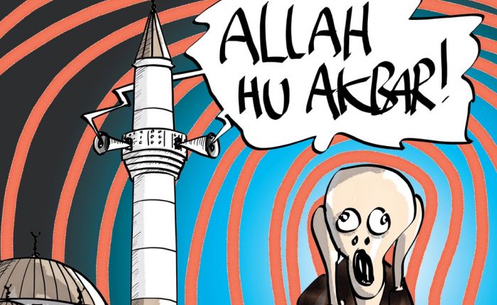 (Morgenbladet): Tegneren Marvin Halleraker tør å latterliggjøre islam-kritikere, men ikke spør ham om han vil tegne Muhammed - nei, sier den store kunstner - omkostningene er for store.
