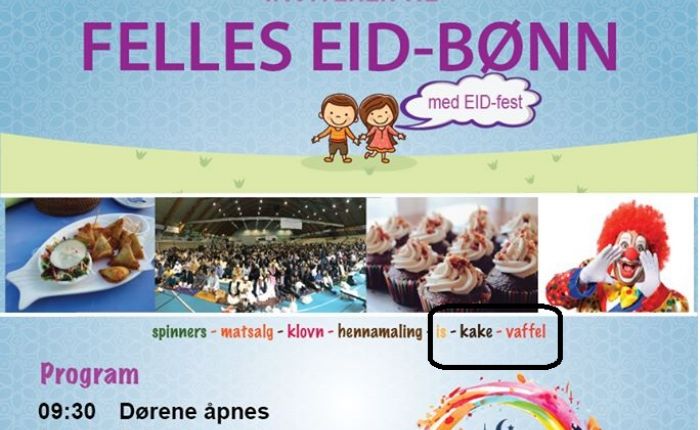 Erna Solbergs holdning er klar - nordmenn må ikke foreta seg noe som krenker muslimer.