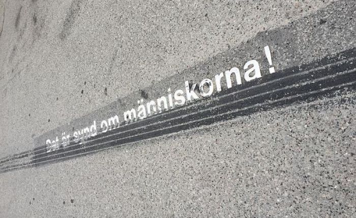 Lastebilterror Stockholm; Det er synd på menneskeheten, som hjemsøkes av islam (Wikimedia commons).