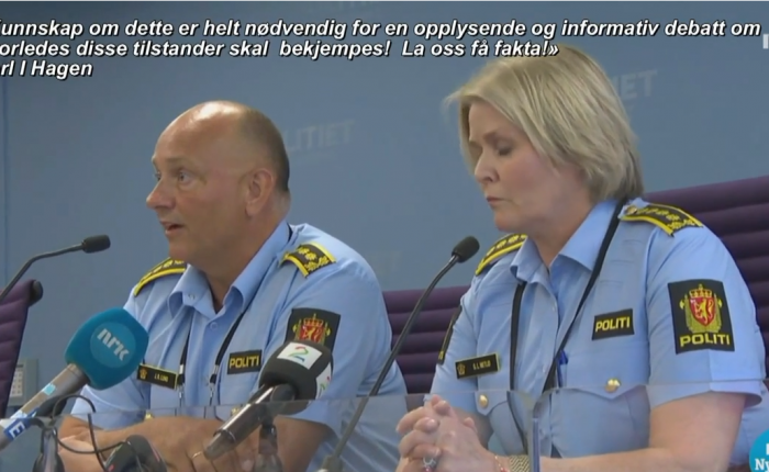 Politiet må tillater at Folket får svar på sine spørsmål om islamproblemet